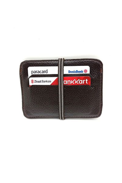 MKM Unisex Slim Elastic Θήκη Κάρτας 8 Διαμερισμάτων Οριζόντια