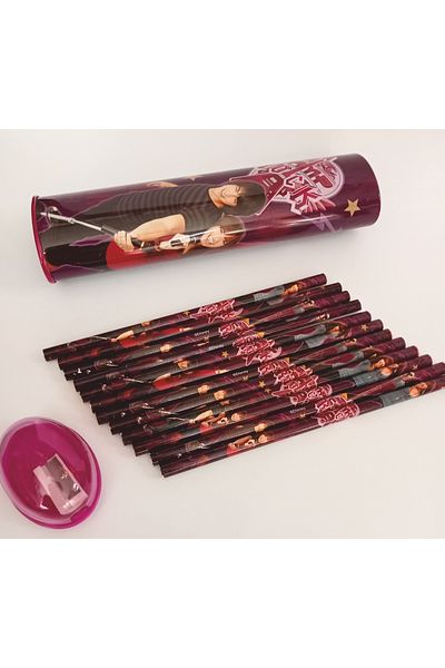 Yaygan 12 Pieces Metal Box with Opener Gift Dry Color