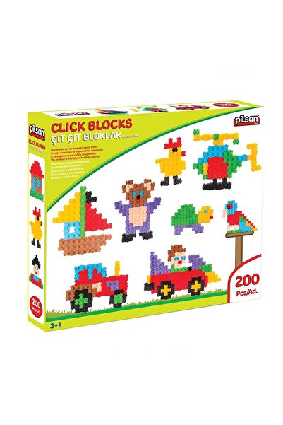 PİLSAN Çıt Çıt Bloklar 224 Parça