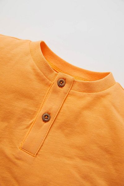 DeFacto Baby Boy Basic Button Collar Short Sleeve T-Shirt