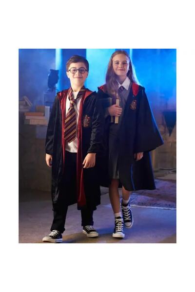 Delikanlı Harry Potter Cübbe Kostüm Asa Cepli