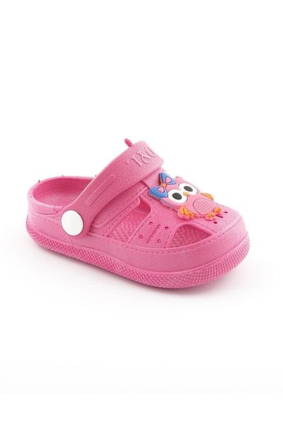 Rubi Daye Non-Slip Sole Animal Figured Orthopedic Children's Sandals Slippers with Lion and Owl