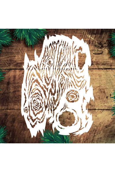 STENCİLTASARIM Stencil Tasarım Mıx027 Budak- Dekoratif Duvar, Fayans Ve Eşya ...