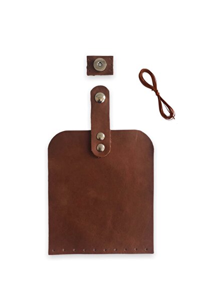 alfa tasarım atölyesi غطاء حقيبة جلد مغناطيسي - غطاء هاتف محمول 14x12 سم بندقي