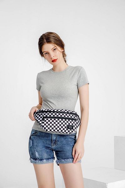 SMART BAGS Smbyb3087-5146 Black/white Women's Waist Bag