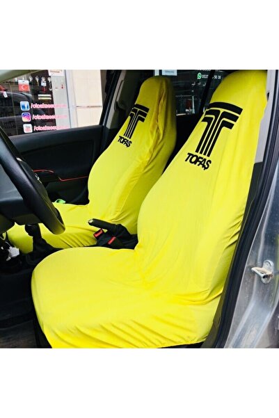 Oto Aksesuarcım Tofas Front 2-pack حقيبة خدمة من القماش باللون الأصفر