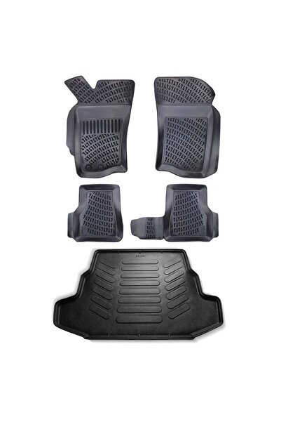 Rizline Fiat Albea 3d Havuzlu Paspas+bagaj Havuzu Seti