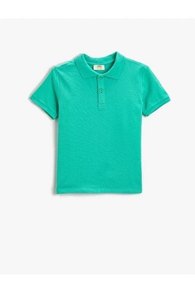 Koton Duz Basic T-Shirt Ss Polo Reg2 Bayi