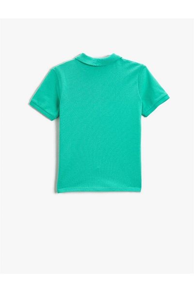 Koton Duz Basic T-Shirt Ss Polo Reg2 Bayi