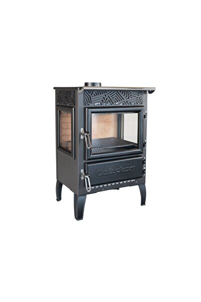 Çalışkan Üç Tarafı Camlı Şömine Soba