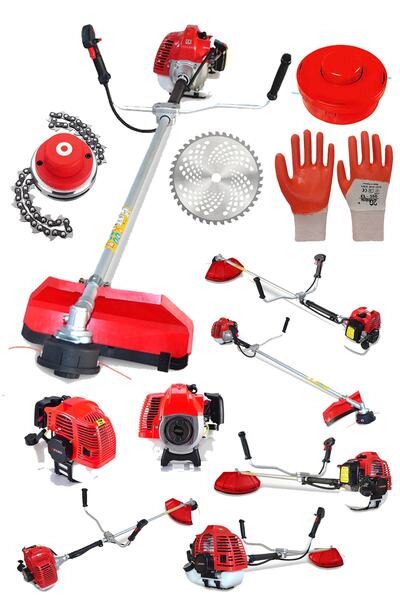 STEİNER Alman R-9100 Yan Tipi Benzinli Motorlu Çalı Çim Ot Biçme Tırpanı Maki...