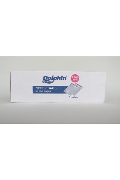 Dolphin 7x9 Ziplock Bag - 1500 Pieces Capacity Box