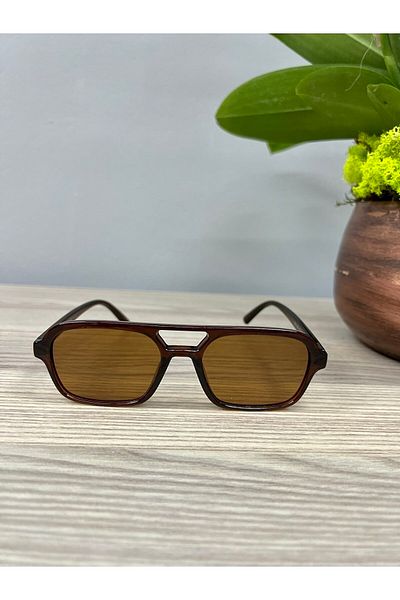 Goldmine Unisex Glamor Sunglasses Brown