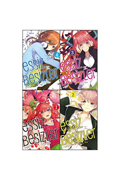 Gerekli Şeyler Eşsiz Beşizler (1-2-3-4) 4 Cilt Manga Set