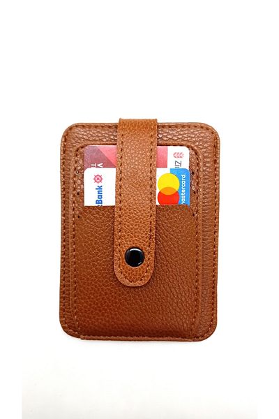 MKM Unisex Slim Πατιλέτα Κάρτας 8 Διαμερισμάτων Κάθετη