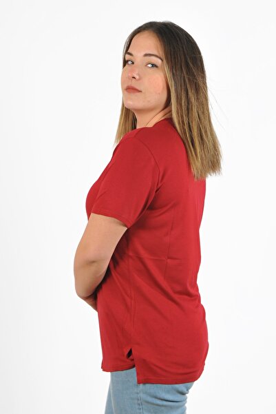 citycenterfashion Woman's V-Neck Plus Size T-shirt Cty-cnd-01