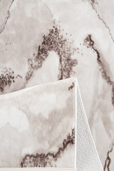 ALgorand Home Καφέ ρολό δαπέδου - Αντιολισθητική βάση που πλένεται, κομμένη