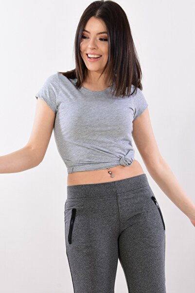 ModaPlaza Women's Short Sleeve Crew Neck Bady 101by020001