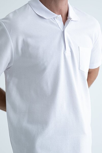 ModaPlaza Men's Polo Neck Pique Tshirt 2127