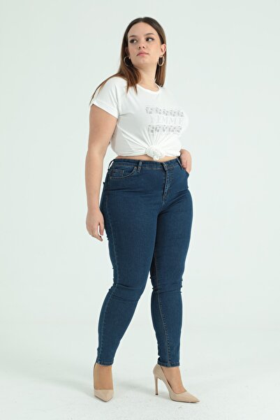 ModaPlaza Γυναικείο παντελόνι Plus Size 1462