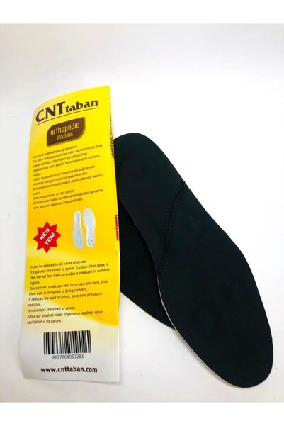 CNT 5 Nokta Orthopedic Insoles Deri Tabanlık