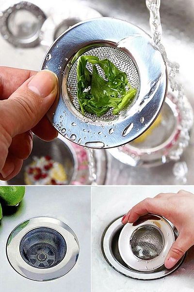 AKCAKESE Stainless Steel Sink Strainer