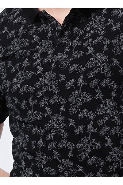 Lee Cooper Ανδρικό μαύρο T-shirt