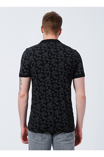 Lee Cooper Ανδρικό μαύρο T-shirt