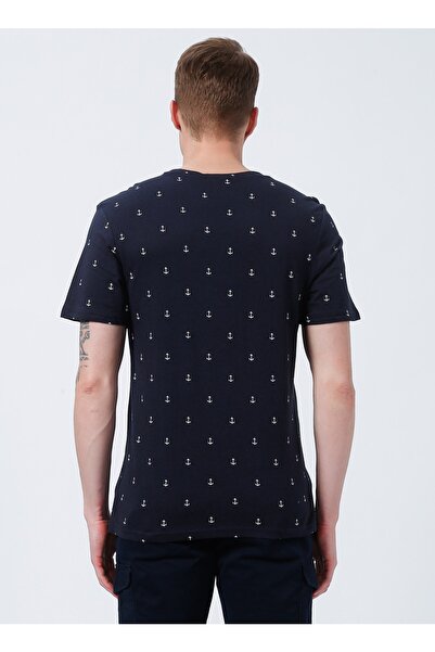 Lee Cooper Ανδρικό μπλουζάκι Navy Blue