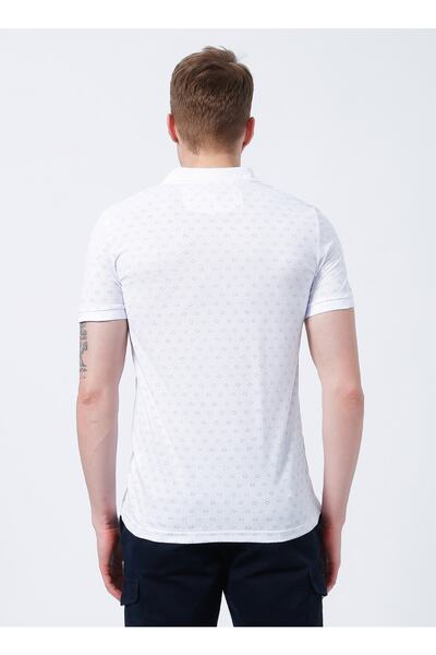 Lee Cooper Ανδρικό λευκό μπλουζάκι