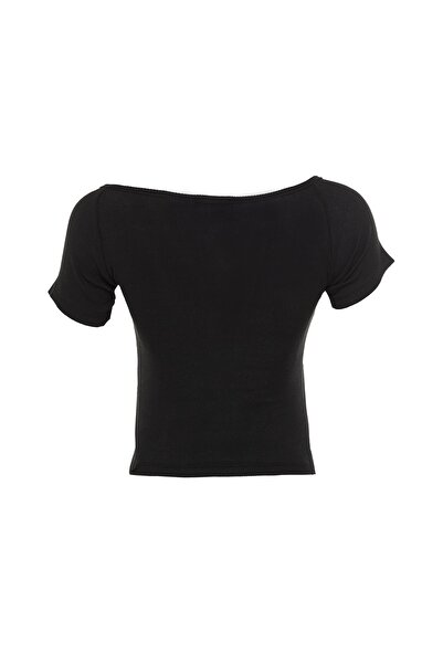 Trendyol Collection Bluse - Schwarz - Regular Fit