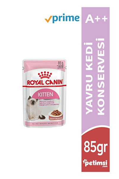 Royal Canin Pouch Instinctive Kitten Soslu Yavru Kedi Konservesi 85 Gr
