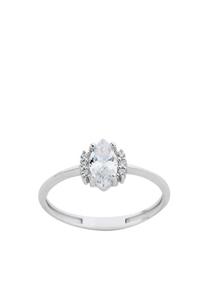 ADOR Tektaş Su Damlası Yüzük