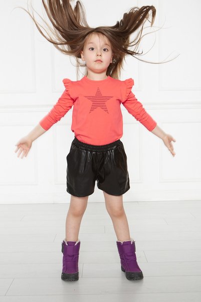 GÖKÇECİK TEKSTİL Mercan Girl Child Star Bady