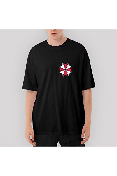 Z zepplin تي شيرت Umbrealla Academy أسود كبير الحجم