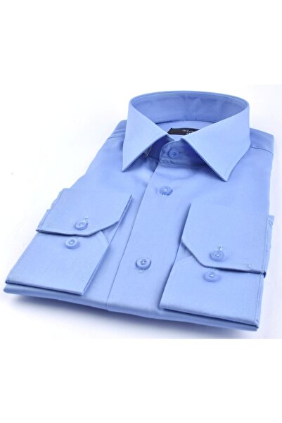 ADVANTE 2022-02 Pamuk Slimfit Gömlek Mavi