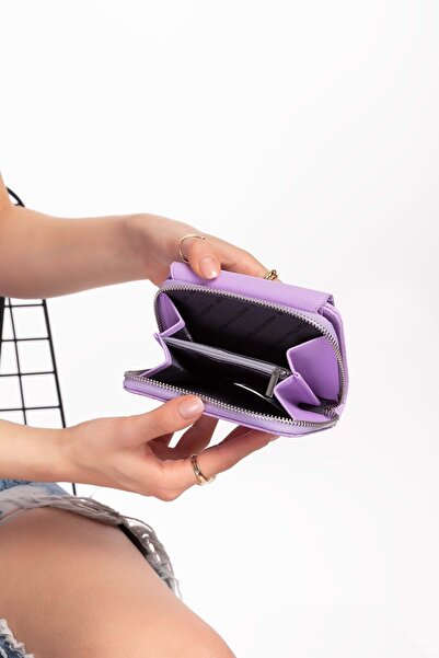 Gondol Hmx Поло Щоденний практичний гаманець Hmx.198 - Ліла