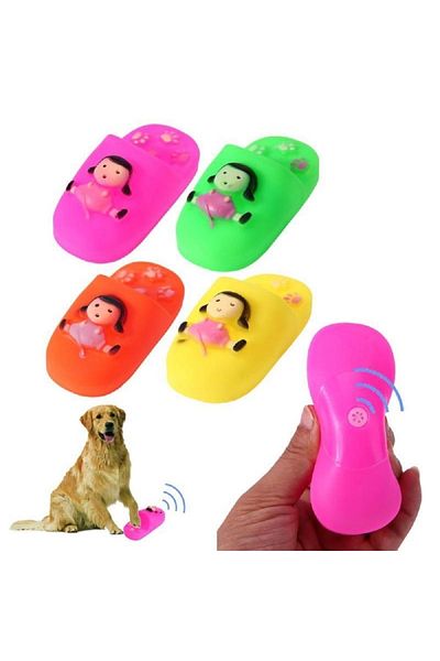 Bobo 10 cm Wide Dog Toy Slippers