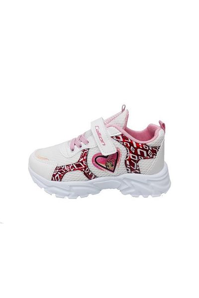 Callion 047 Anorak Kids Sneakers Shoes 31-35 White Pink Red