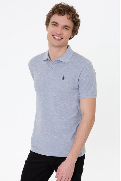 U.S. Polo Assn. Tricou gri pentru bărbați