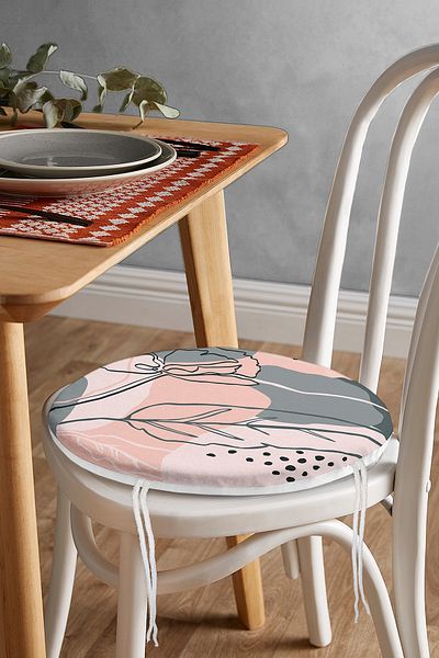Realhomes Bohemian Special Design Round Zippered Chair Cushion