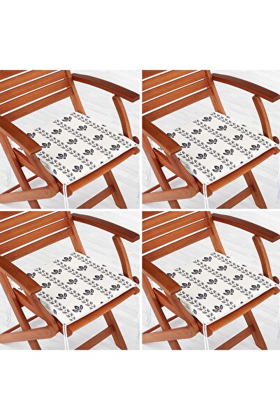 Realhomes Набір з 4-х сучасних стільців з цифровим принтом у скандинавському ...