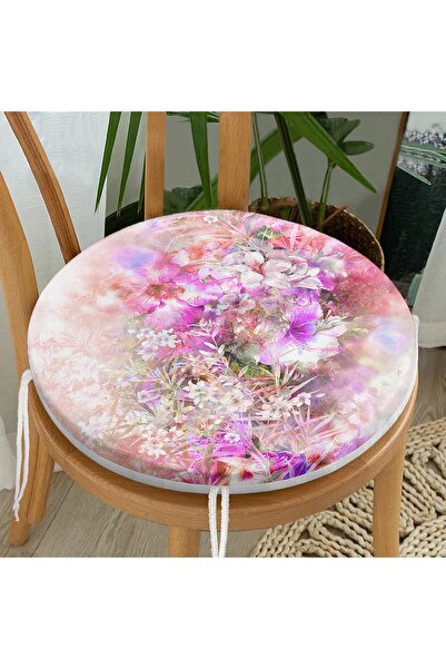 Realhomes 3-вимірний цифровий друк на сучасній круглій подушці для стільця на...