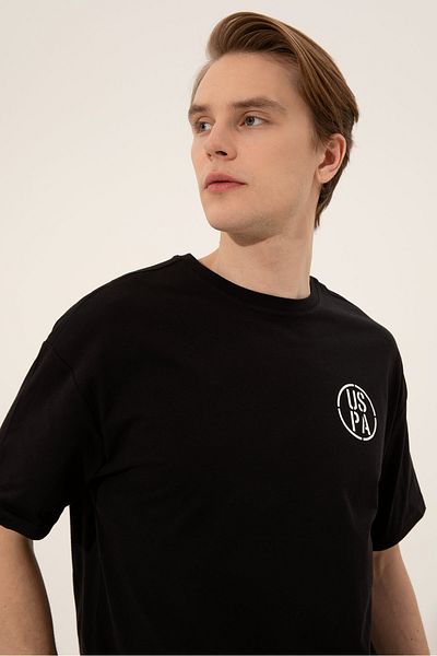 U.S. Polo Assn. Men's Black T-Shirt