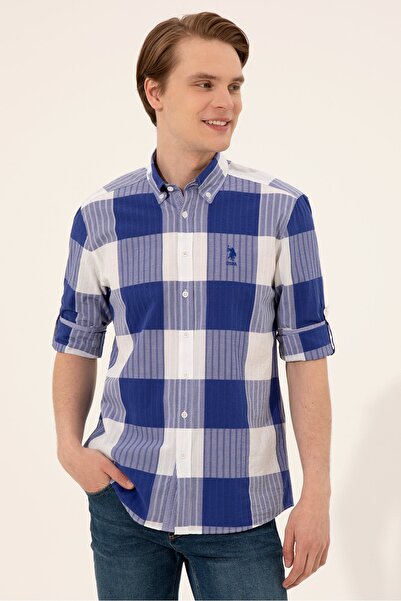 U.S. Polo Assn. Чоловічий синій гольф Сорочка