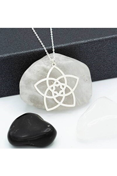 Amore Concept Venüs Aşk Çiçeği Model Gümüş Kolye