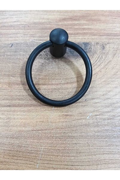 ARON (10 PCS) Ring Handle Black Nightstand Console Furniture Dresser TV Unit Handle