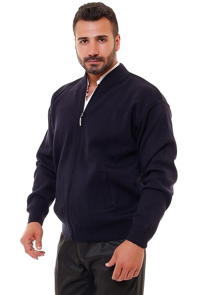 K KARBEY Steel Knitted Men's Oversize Knitwear Coat