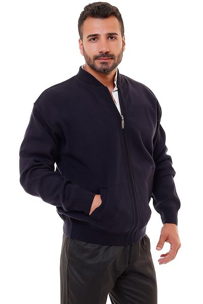 K KARBEY Steel Knitted Men's Oversize Knitwear Coat