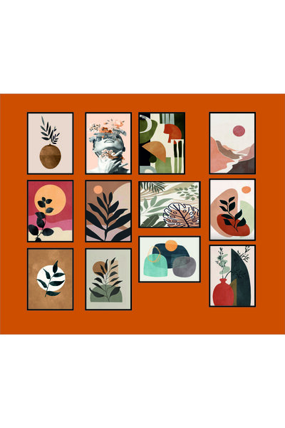 RET Dizayn Tablo Decorativ Retro MDF (cu aspect de ramă)